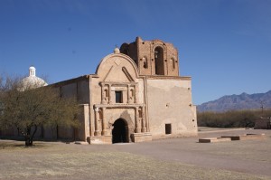 Mission at Tumacácori National Historical Park, Tubac. Photo by Stacey Wittig