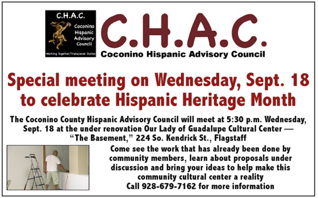 CHAC Meeting on Sept