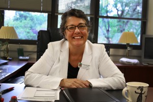 County Manager Cynthia Seelhammer said she has been most impressed with the spirit of cooperation and collaboration in her new position at Coconino County. Photo by Nathan Gonzales / Coconino County.