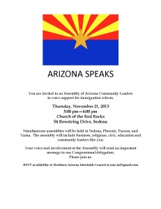 Nov. 21 — Arizona Speaks
