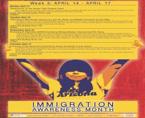 Immigration Awareness Month — Week Three