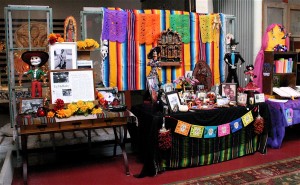 Altars / ofrendas will be displayed at the annual Día de los Muertos celebration at the Snowdrift Art Space in Winslow. Photo by Frank X. Moraga / AmigosNAZ ©2014