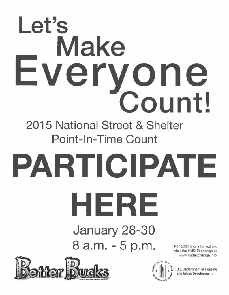 2015 National Street & Shelter Point-in-Time Count