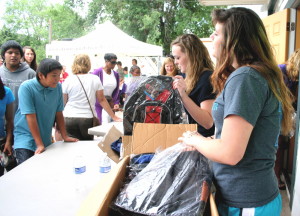 2014 Flagstaff Back to School Fair held at Flagstaff Family Food Center. Photo by Frank X. Moraga / AmigosNAZ ©2015