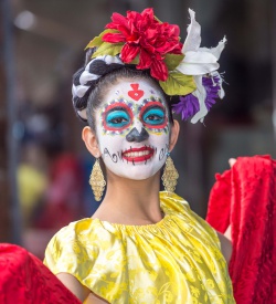 A member of Ballet Folklorico de Colores de Flagstaff. Photo courtesy of the Museum of Northern Arizona